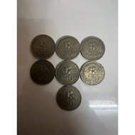 Syiling 50 Sen Malaysia Tahun 1994 – Koleksi Duit Lama Rare