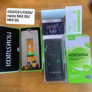 Realme C63/C61/C65S/narzo N63 5G/N65 5G/note 60 screen with free glue
