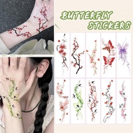 Colorful Arm Butterfly Tattoo Stickers Sexy Hottie Sweet Value Cool Leg Waterproof B9e2