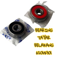 W125 WAVE125 FRONT & REAR WHEEL HUB BEARING BEARING TAYAR DEPAN & BELAKANG (6201/6301) 2 PCS 2 BIJI