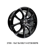 【Installation Available】AEDEE 2769 16 INCH 16X7 8X100/114 ET38 BEPB READY STOCK SPORT RIM