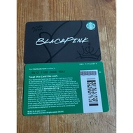 Singapore Starbucks 2023 Blackpink Card (23-8.1) Black (Zero Value)