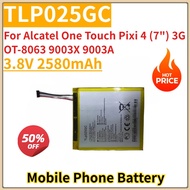 3.8V 2580mAh TLP025GC Mobile Phone Battery For Alcatel One Touch Pixi 4 (7") 3G OT-8063 9003X 9003A 