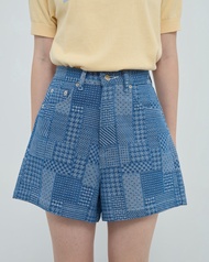 KANNI - PUDDING DENIM SHORTS กางเกงยีนต์ขาสั้น