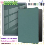 SHOUOUI 6-6.8 inch e-Reader , 10/11th Generation Auto Sleep/Wake M2L3EK C2V2L3 Folio Cover, Anti Scr