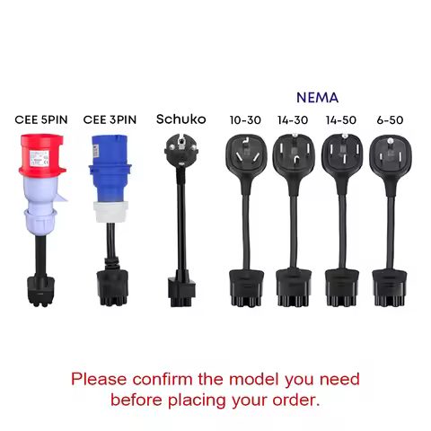 Beret Nema Adapter for Tesla Car Model 3/Y/X/S New Condition Mobile Portable Cables Enhanced Charger