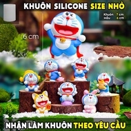 DORAEMON SUPERMAN, 3D, 2D, 6cm silicone mold, statue mold, jelly, pudding, log
