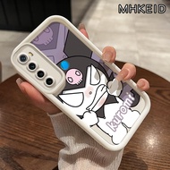 Casing Hp Xiaomi Redmi Note 8 Redmi Note 8T Redmi Note 8 Pro Case Pola kartun Kuromi Softcase pencegahan jatuh Casing Hp Model baru Silikon Cases Kesing