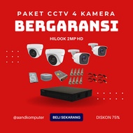 PAKET CCTV 4 KAMERA HILOOK SIAP PASANG