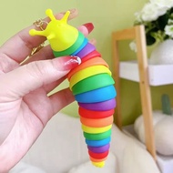 Hot-selling Slug Decompression Slug Caterpillar Caterpillar Tricky Vent Snail Decompression Toy Fidg