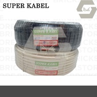 PROMO- KABEL LISTRIK NYYHY / NYMHY 3X4 SERABUT PUTIH/HITAM 50M SUPER-Sukses Gemilang21