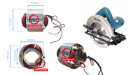 [HCM]Cuộn điện / Stator máy cưa gỗ Makita 5704 5806 và dùng cho rô 11 răng.