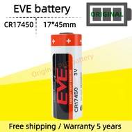 EVE CR17450 battery 3V Li-MnO2 original Lithium Batteries For Intelligent Water Meter Smoke PLC Alar