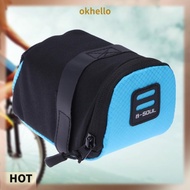 [Okhello.sg] New 2 Types Bicycle Front Frame Touch Screen Waterproof Phone Bag MTB Top Tube Pannier