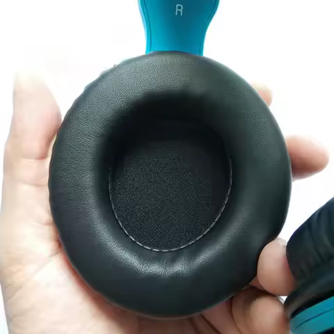 1 Pair Replacement Ear Pad For HESH 2 HESH2 Wireless Headset Sponge Earmuffs Over-Ear Headphones Cov