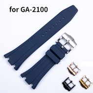 Rubber Strap for Casio GA 2100 GA2110 Mod 3rd 4th Generation Bracelet Waterproof Silicone Watch Band