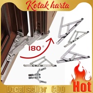 Window Stay Tingkap Bar/Opening Window Stainless Steel/Friction Stay 4bar Hinge Steel/Outward-Openin