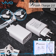 Vivo X30 5G Flash Charging Travel Charger Original 100% Flash Charging 2.0 Micro & Type C