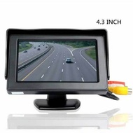 Monitor LCD Mini TFT 4.3 Inc + Adaptor 12v Buat Cari Sinyal/ Tracking Satelit Parabola