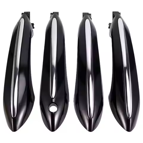 4Pc Exterior Door Handle+Light For BMW 5 6 7 Series F07 F10 F11 F06 F12 F13 F01 F02 F03 F04 51217276