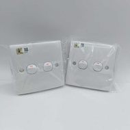 MIND 2 Gang 1 Way Switch