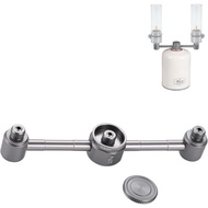 CAMPINGMOON 3 Outlet Adapter for EN417 Lindal Valve Canister Device Camping Lantern Z33