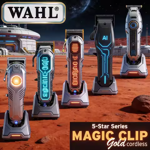 Professional Wahl Vapor 8148 Magic Clip Gamma Legend Baber Combo Cordless Hair Clipper&Hair Trimmer&
