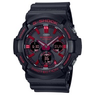 Casio G-Shock GAS-100 Lineup Tough Solar Black and Fiery Red Series Watch GAS100BNR-1A GAS-100BNR-1A