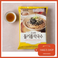 [Emart No Brand] Savory Perilla Oil Buckwheat Noodles 167g / Instant Noodle / Korean Noodle