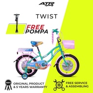 Sepeda Anak Perempuan Kids Bike UNITED TWIST 16 Inch (20)