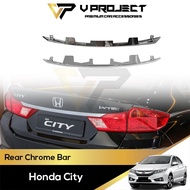 Honda City GM6 T9A 6th Rear Chrome Bar City (2014-2019) V Project Car Accessories