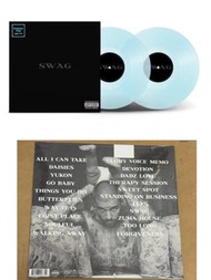 現貨 JB Justin Bieber swag clear water limited edition vinyl LP color colored 彩色黑膠