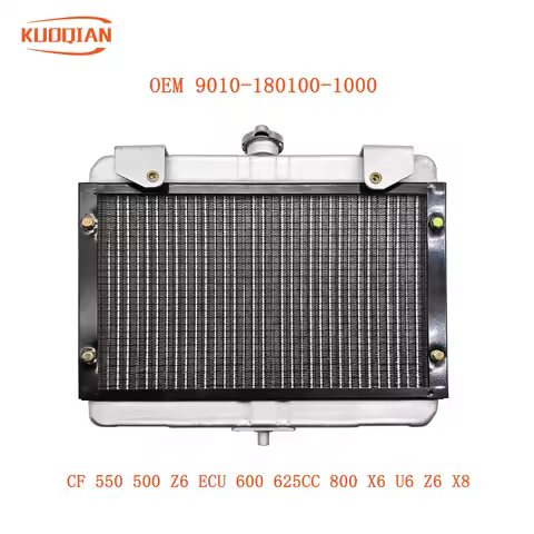 Atv/Utv parts RADIATOR WATER TANK FAN FOR CF550 CF500 500 Z6 ECU 600 625CC 800 X6 U6 X8 QUAD ENGINE 