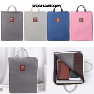 WISHAWEO2Y A4 File Folder Stationery  Cloth Organizer Business Briefcase
