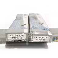 KLX CRF WR 155 BF 17 SPOKES / 21 / 18 / 16 / 19 (36 PCS) FRONT REAR CHROME kawasaki DPN BLK 28 HOLE 