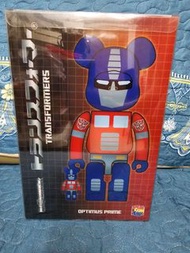 Bearbrick Be@rbrick medicom toys 100% + 400% transformer optimus prime megatron megaton 變形金剛 柯柏文