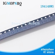 100 SMD Diodes 0805 1N5819 1N4007 1N4148 SOD-123 SOD123 SOD-323 1206 1N4148WS 1N5819WS B5819WS SOD32