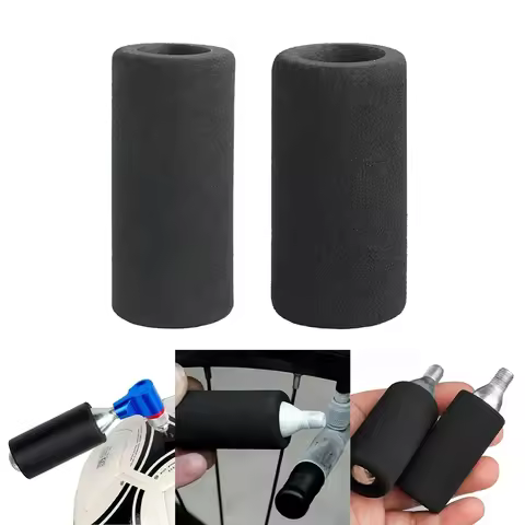 2pcs CO2 Cartridge Capsule Cover Pump Gas Cylinder Protective Case For 12g/16g CO2 Inflator Bike Pum