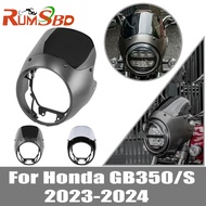 Motorcycle Headlamp Windshield Cowl Cover Mask Windscreen Protection Headlight Fairing For Honda GB 