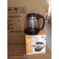 Wholesale glass teapot with filter 8170