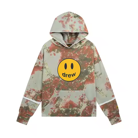 Drew House New Hoodies Streetwear Print Graphic Hoodie Men Hip Hop Pullover Sweatshirt Unisex Couple
