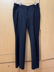 G2000 黑色 暗直紋 西裝褲