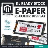 E-Paper Display E-Ink 2.9" 2.13" Tri-Color Module Electronic Paper Screen EPD Black White Red