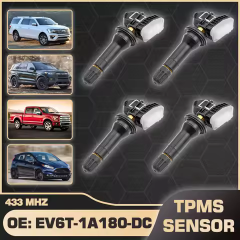 EV6T1A180DC TPMS Tire Pressure Sensor 433 MHz For Ford Expedition Ford Explorer Ford F-150 Ford Fies