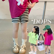 Baby Girl Short Pants Cotton Shorts Striped Pants Loose Short Pants Casual Shorts