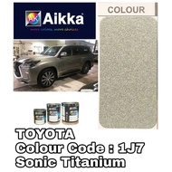 AIKKA TOYOTA 1J7 SONIC TITANIUM * 2K CAR PAINT