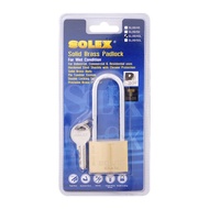 กุญแจสปริงคล้องคอยาวทองเหลือง  โซเล็กซ์ SL 99 L40 MM