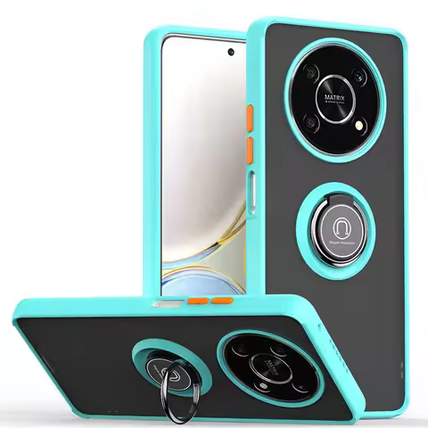 For Honor X9 X 9 4G Case Car Magnetic Ring Stand Holder Armor Cases For Honar Honor Magic 4 Lite 5G 