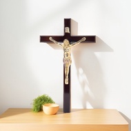 40 CM BRASS CORPUS HANGING CROSS WALL CROSS/ JESUS STATUE CROSS/