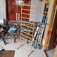 GANTUNGAN Pashmina hanger 60cmt lbr tgi 180cmt gold